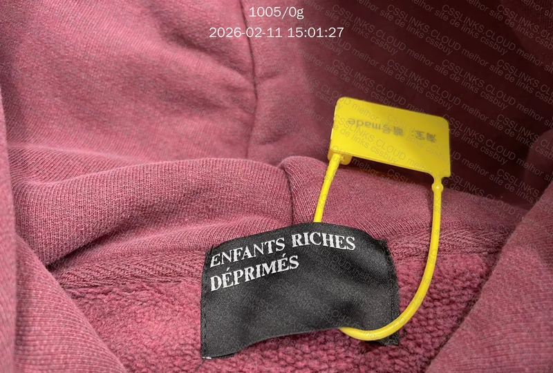 Moletom ERD distressed hoodie 2