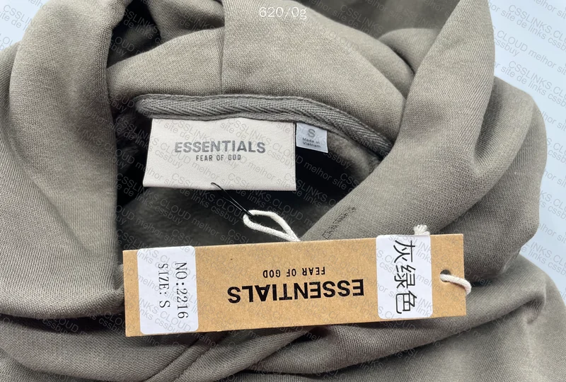 Essential FOG Hoodie (with measurements) 3