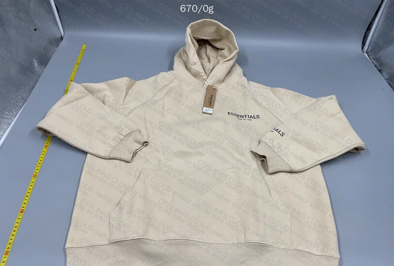 Essencials Hoodie - Damascus 2