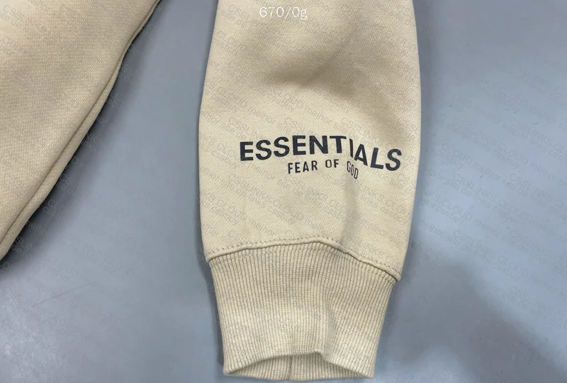 Essencials Hoodie - Damascus 4