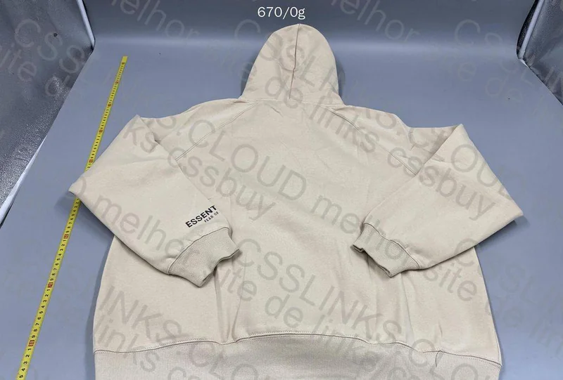 Essencials Hoodie - Damascus 7