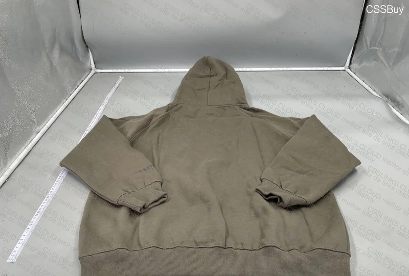 Essential Fear of God Hoodie Size M Gray 3