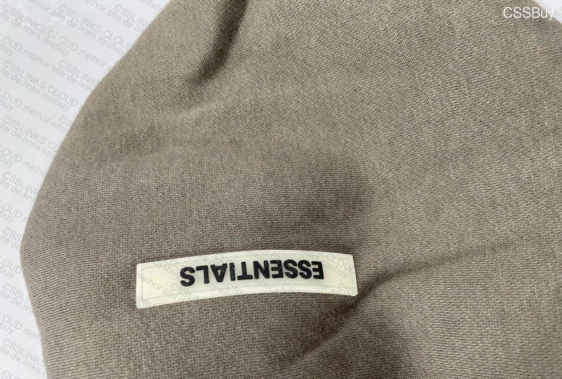 Essential Fear of God Hoodie Size M Gray 6