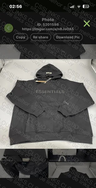 moletom essentials
