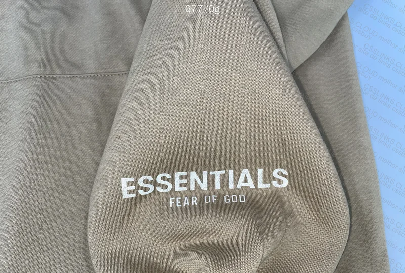 Essentials Beige Hoodie, GL? 5