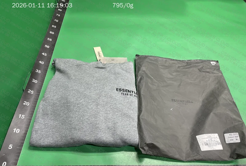 Moletom essentials cinza - GL??