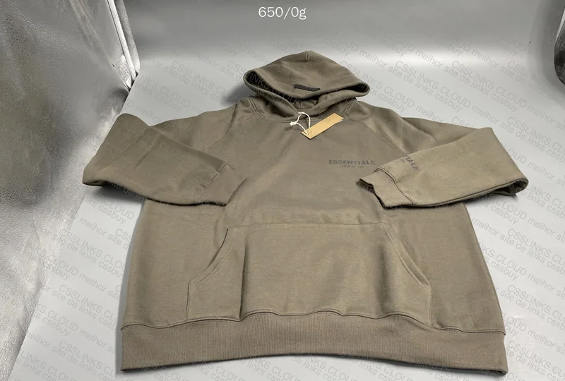Essentials Hoodie (with measurement) 3