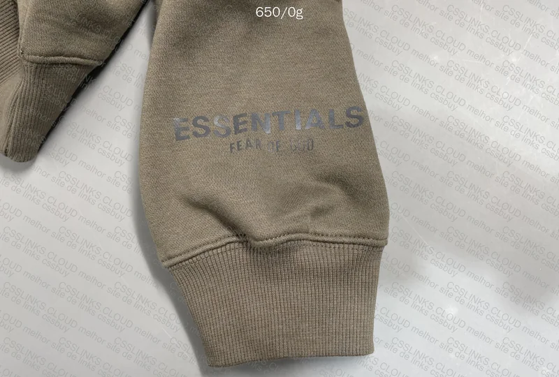 Essentials Hoodie (with measurement) 4