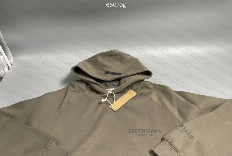 Essentials Hoodie (with measurement) 6