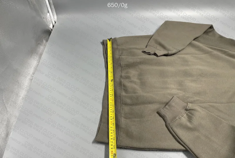 Essentials Hoodie (with measurement) 7