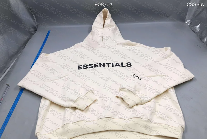 Essentials Hoodie (with measurements) 3