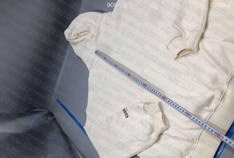 Essentials Hoodie (with measurements) 5