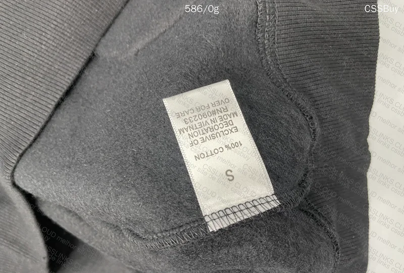 Essentials Hoodie with Measurements 3