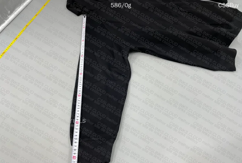 Essentials Hoodie with Measurements 5