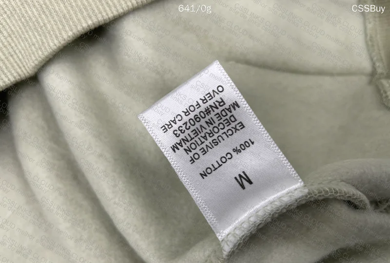 Essentials Hoodie with Measurements 3