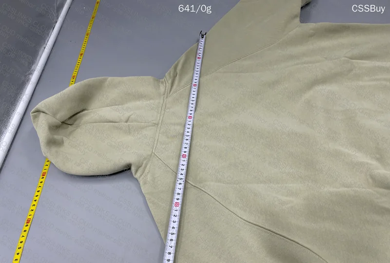 Essentials Hoodie with Measurements 5