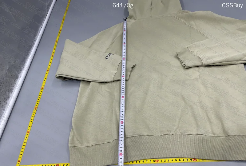 Essentials Hoodie with Measurements 7