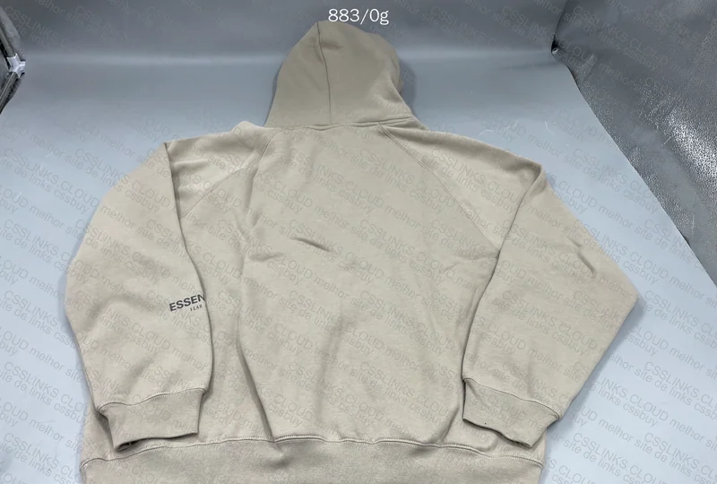Essentials Hoodie Khaki 2