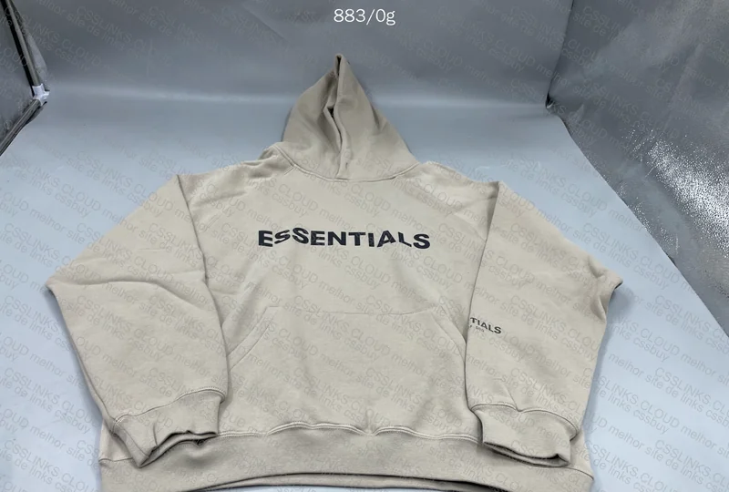 Essentials Hoodie Khaki 6