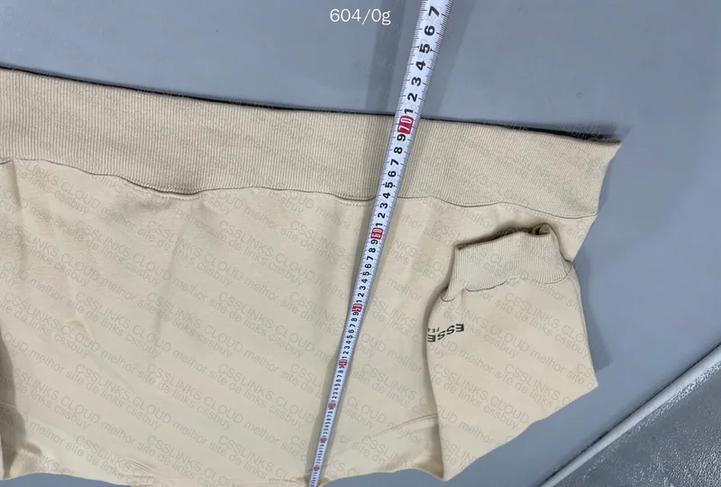 Essentials FOG Hoodie - with measurements 8