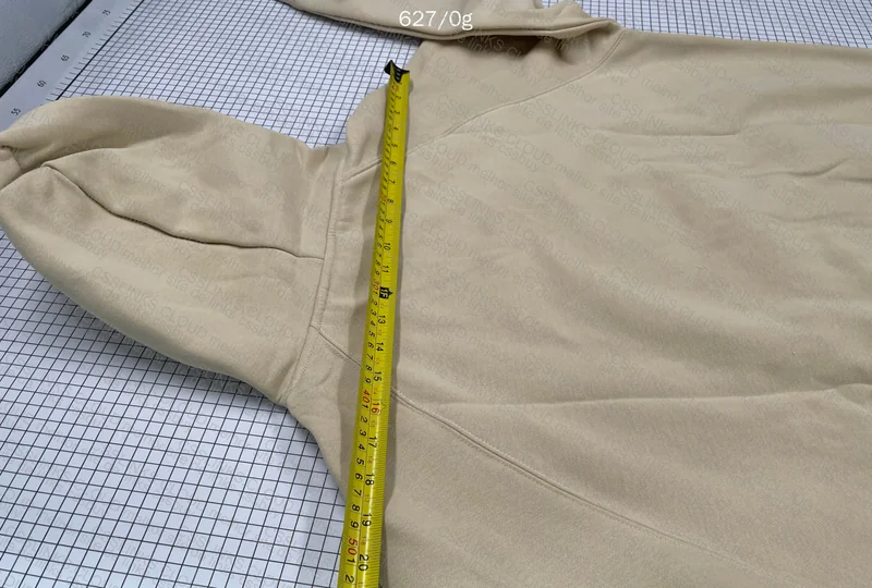 Essentials FOG Hoodie (with measurement) 9