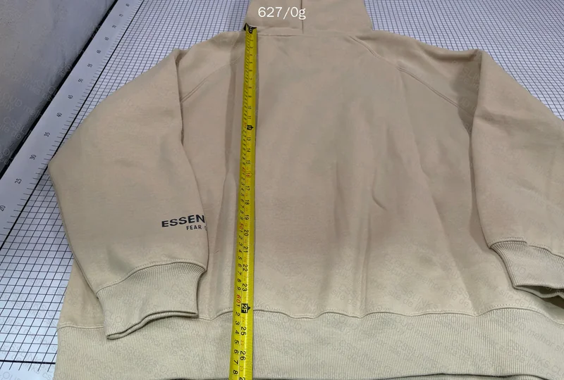 Essentials FOG Hoodie (with measurement) 5