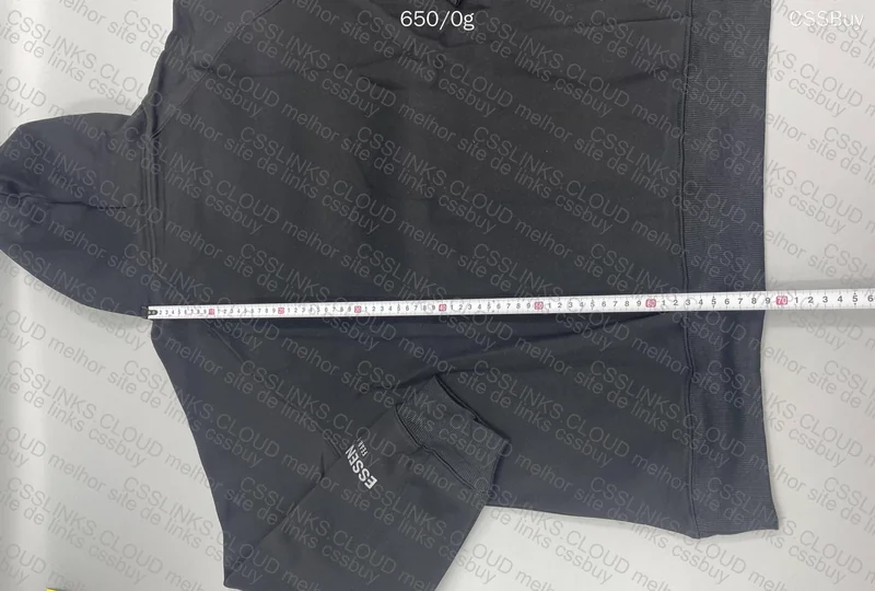Essentials Black Hoodie