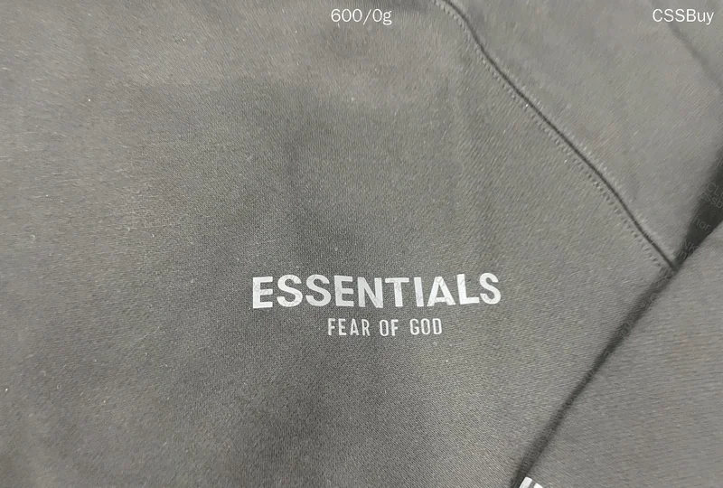 Essentials Black Hoodie 4