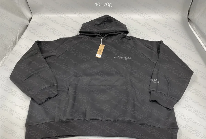 Essentials Black Hoodie