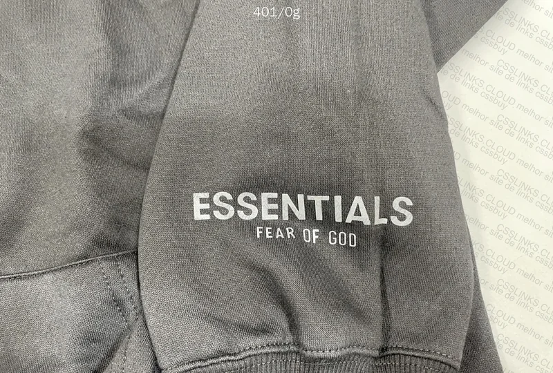 Essentials Black Hoodie 2