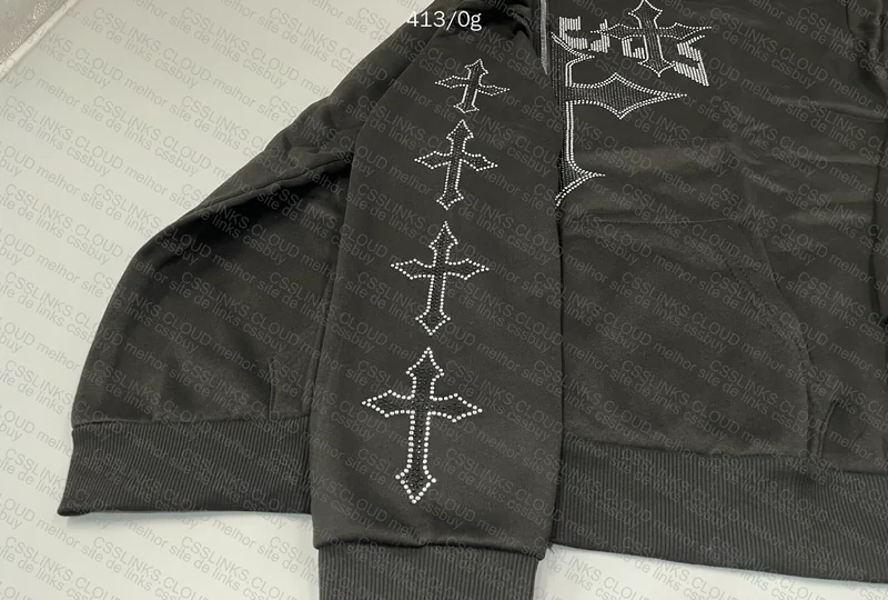 Rhinestone Hoodie 3