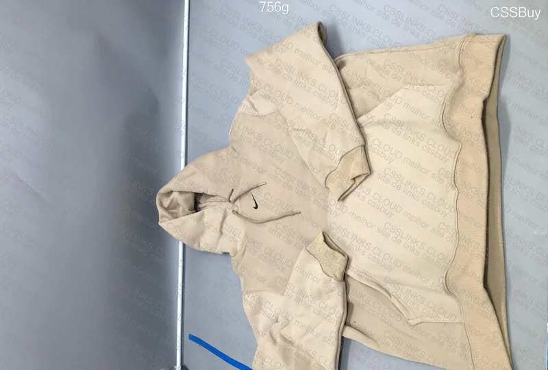Mini Swoosh Beige Hoodie 3
