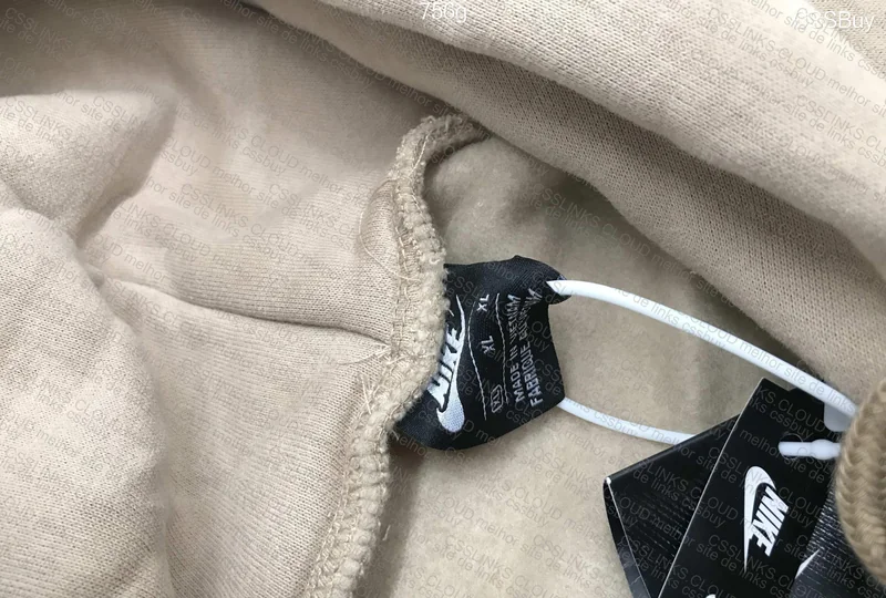 Mini Swoosh Beige Hoodie 5