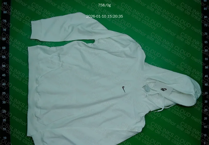 Moletom Mini Swoosh Branco 5