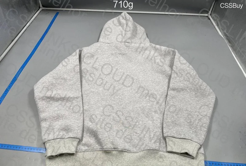Mini Swoosh Gray Hoodie