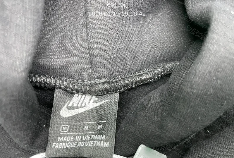 Moletom Mini Swoosh Preto 6