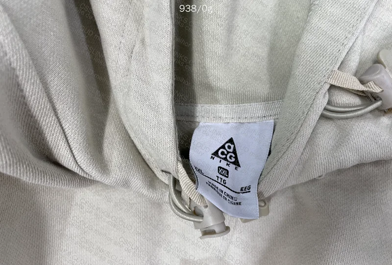 Nike ACG Hoodie (with measurements)