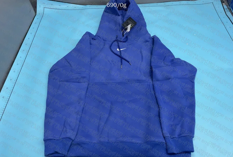 Blue Nike Hoodie 3