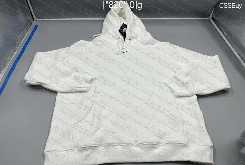 White Nike Hoodie 4