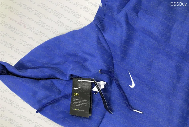 Nike Mini Swoosh Blue Hoodie 4