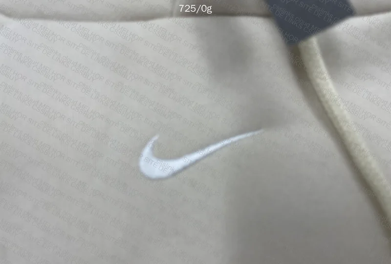 Nike Mini Swoosh Hoodie with Measurements 2