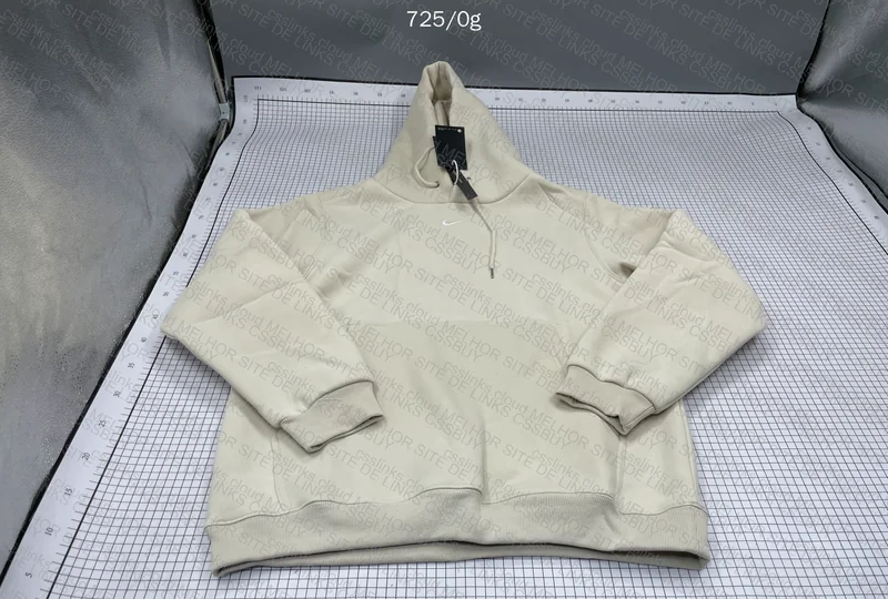 Nike Mini Swoosh Hoodie with Measurements 3