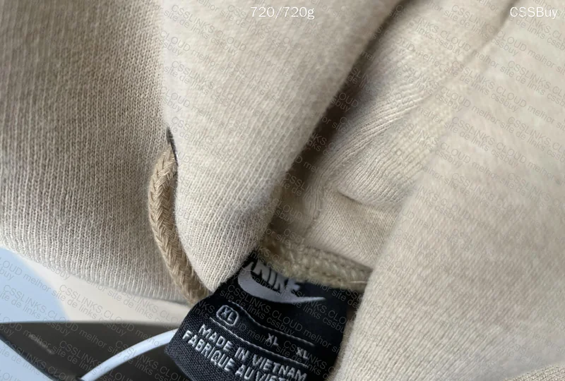 Nike Mini Swoosh Khaki Hoodie 2