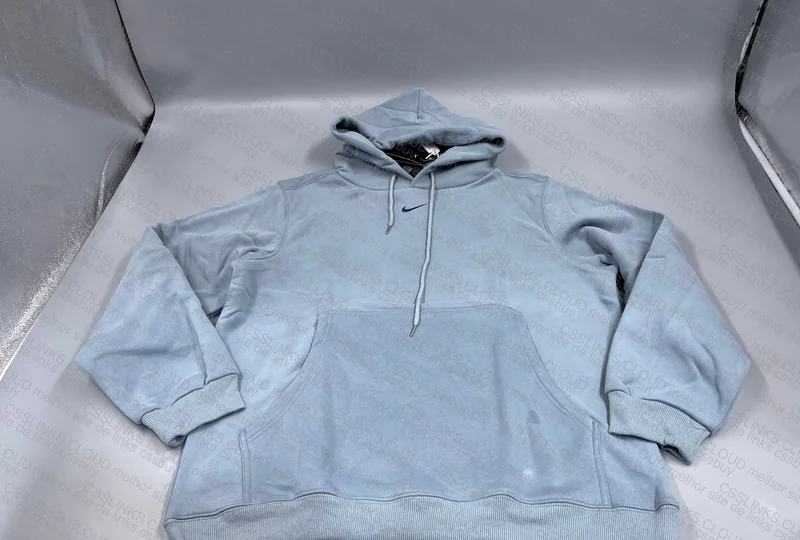 Nike Mini Swoosh Hoodie with Measurements