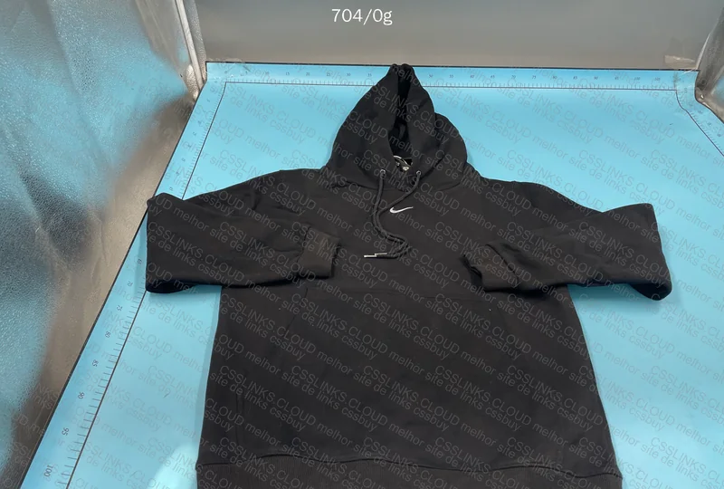 Nike Mini Swoosh Hoodie with Measurements 4