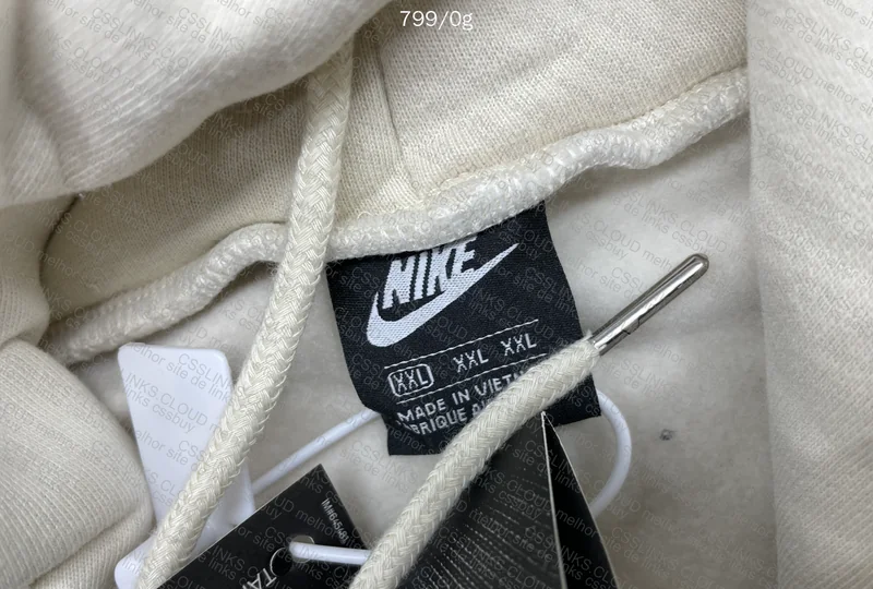 Nike Mini Swoosh Hoodie (with measurements) 7