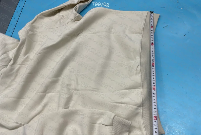 Nike Mini Swoosh Hoodie (with measurements) 8