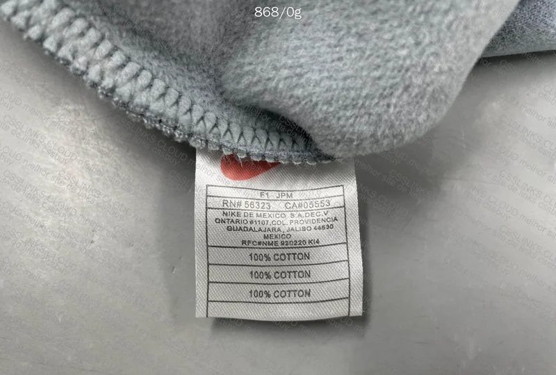 Nike Mini Swoosh Hoodie Haze Blue (seems slightly faded but might be lighting) 5