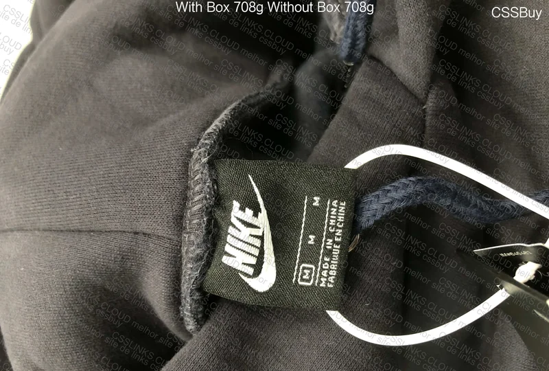 Nike Mini Swoosh Hoodie - Measurements 2