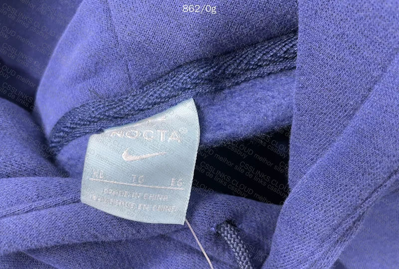 Nike Nocta Blue Hoodie 4